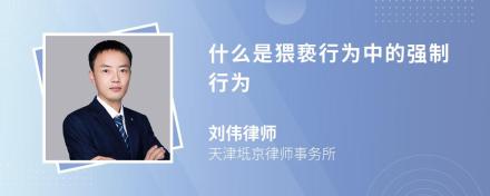 什么是猥亵行为中的强制行为